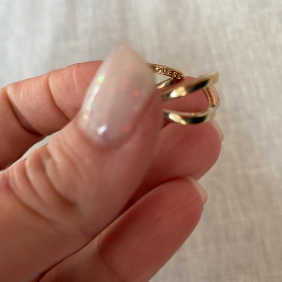 Guess one Size reversible golden plated ring - Picture 3 of 4